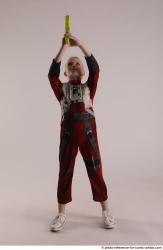 DENISA PILOT STANDING POSE WITH GUN 4